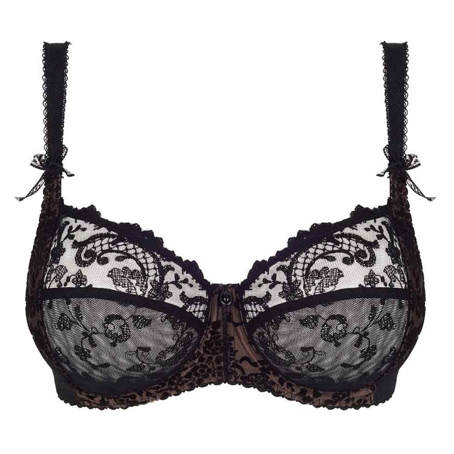 Women Empreinte Full Cup Bras | Empreinte Gaby Full Cup Bra Black