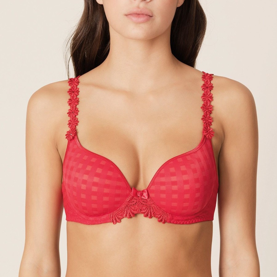 Women Marie Jo Padded Bras | Marie Jo Avero Multiway Bra Scarlet