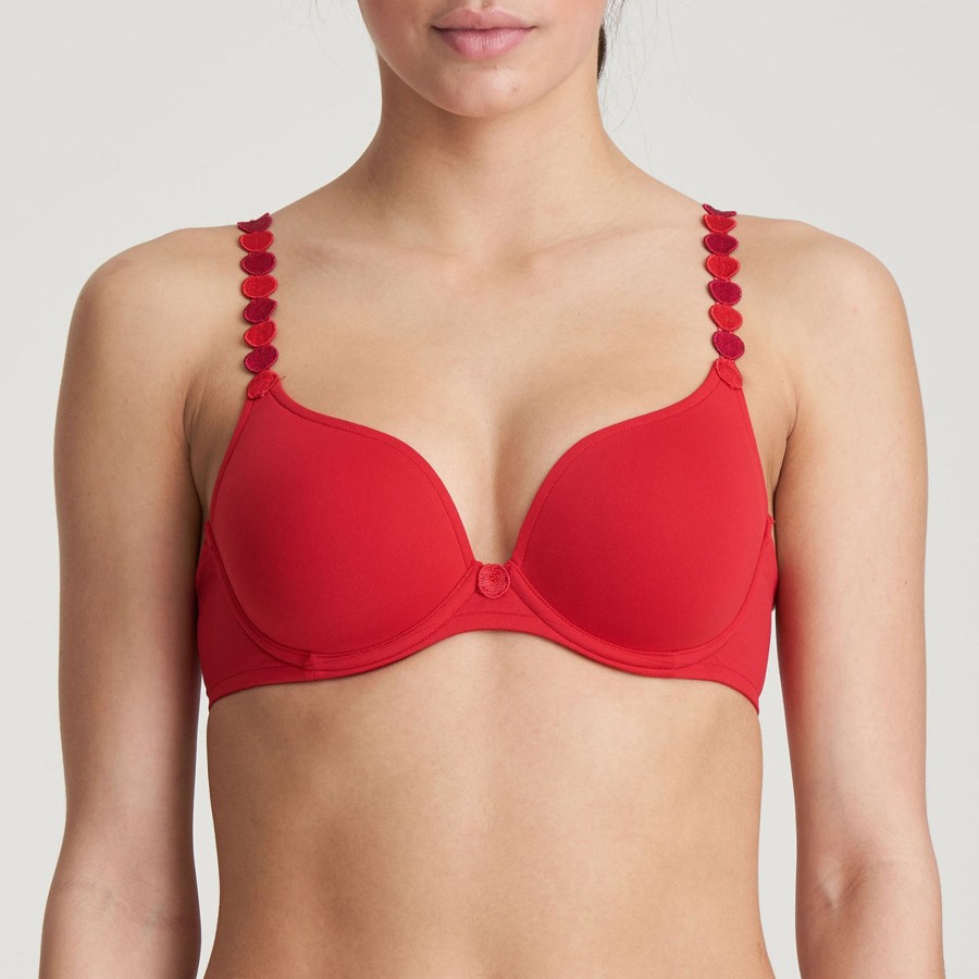 Women Marie Jo Padded Bras | Marie Jo Tom Padded Bra Scarlet